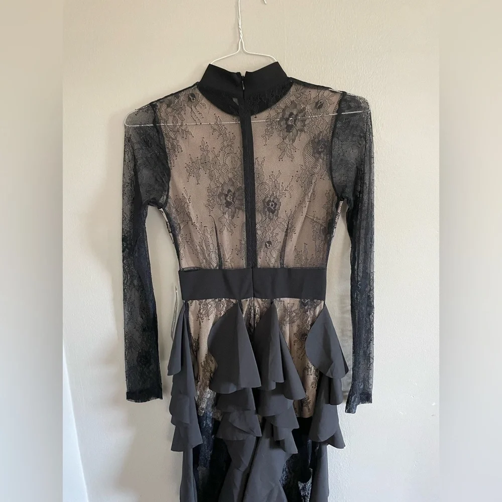 ALAMOUR BLITHE LA gown lace dress maxi NWT - Picture 9 of 13